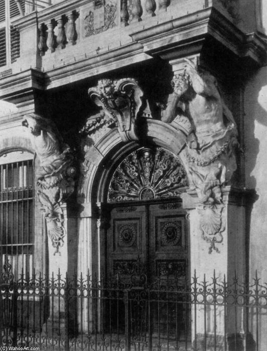 WikiOO.org - Enciklopedija dailės - Tapyba, meno kuriniai Pierre Puget - Door of the Hôtel de Ville at Toulon