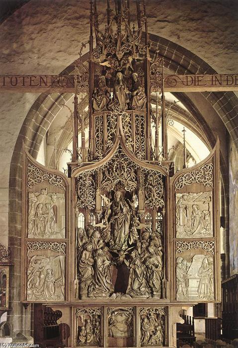 Wikioo.org - The Encyclopedia of Fine Arts - Painting, Artwork by Tilman Riemenschneider - Assumption of the Virgin