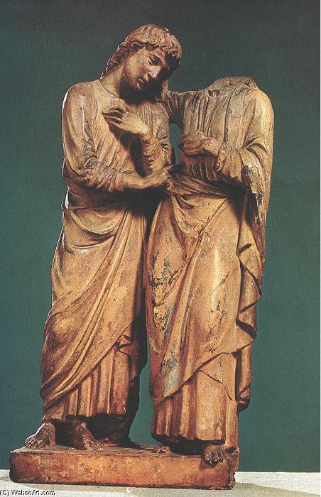 Wikioo.org - The Encyclopedia of Fine Arts - Painting, Artwork by Luca Della Robbia - Christ and Thomas