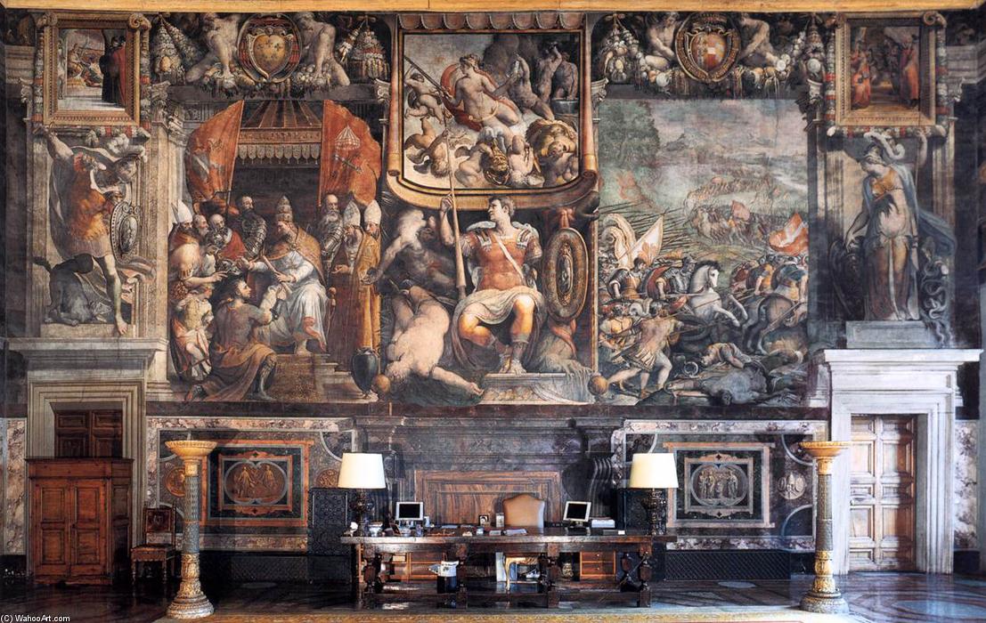 WikiOO.org - دایره المعارف هنرهای زیبا - نقاشی، آثار هنری Cecchino Del Salviati - History of the Farnese