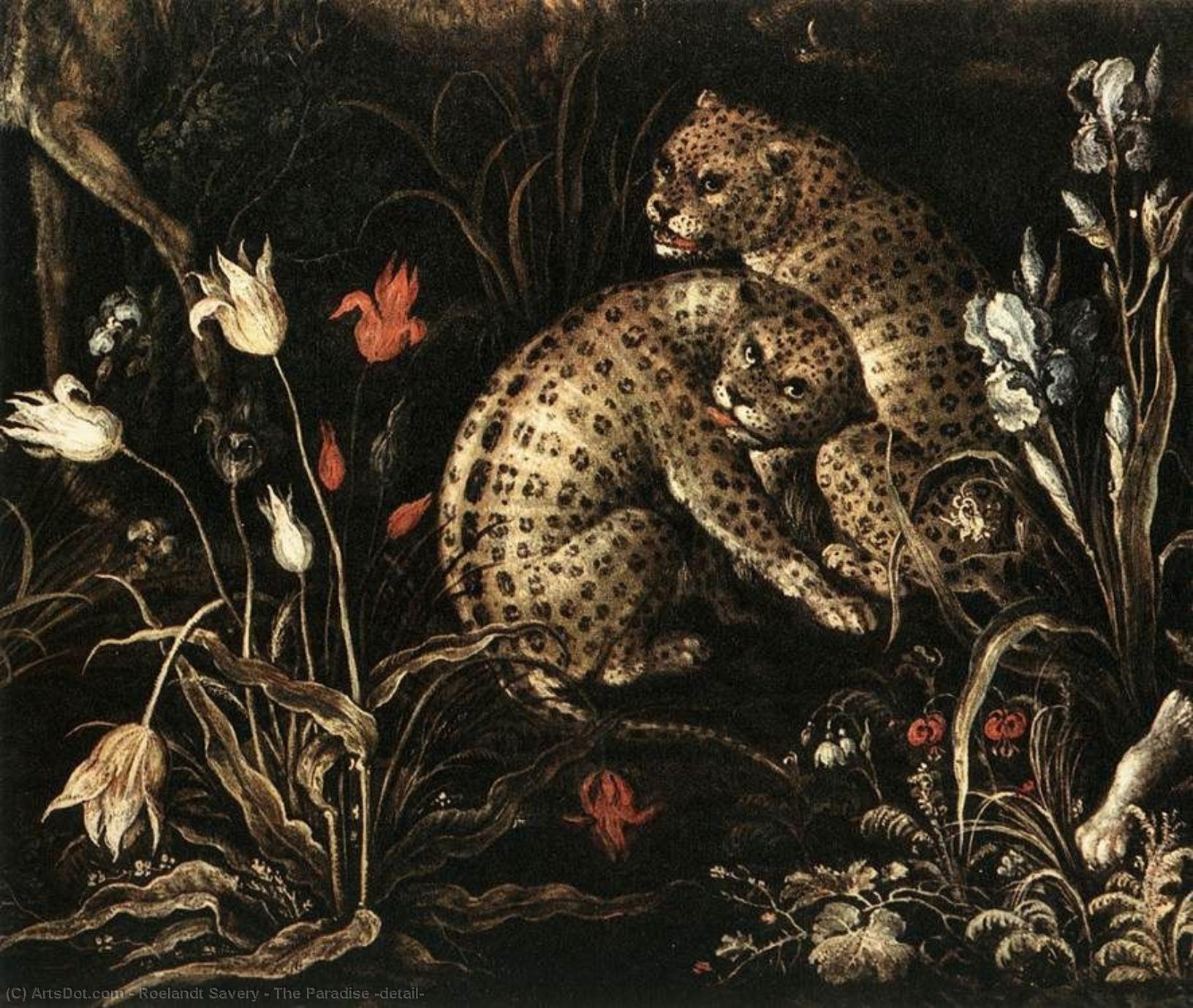 WikiOO.org - Encyclopedia of Fine Arts - Lukisan, Artwork Roelandt Savery - The Paradise (detail)