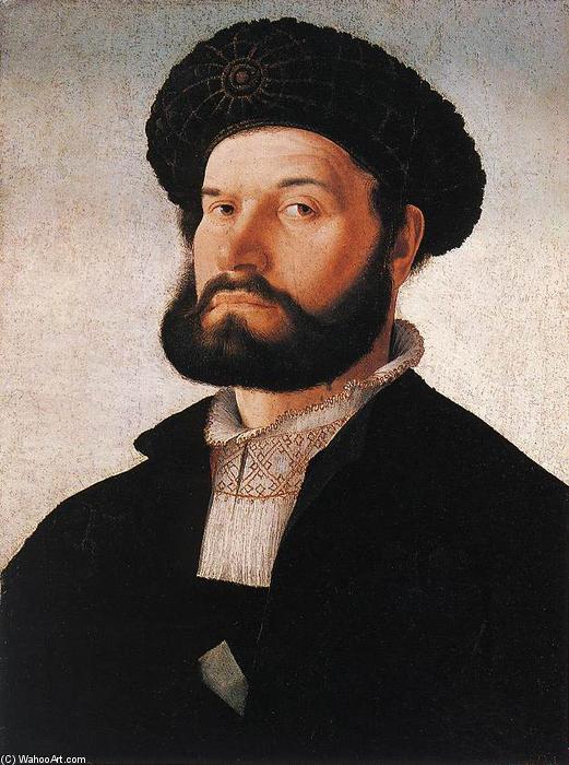 Wikioo.org - The Encyclopedia of Fine Arts - Painting, Artwork by Jan Van Scorel - Portrait of a Venetian Man