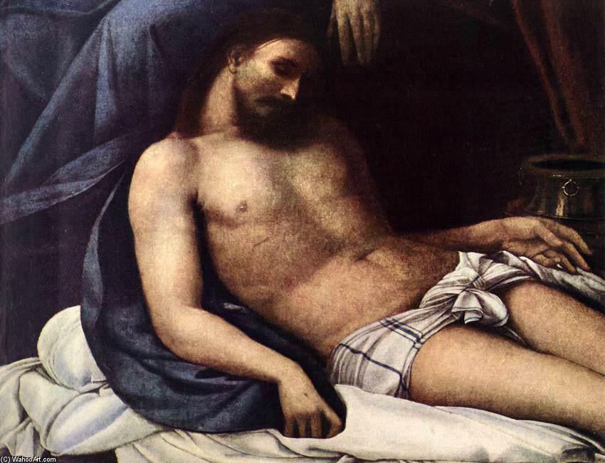 Wikioo.org - The Encyclopedia of Fine Arts - Painting, Artwork by Sebastiano Del Piombo - Lamentation of Christ (detail)
