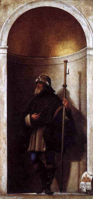Wikioo.org - The Encyclopedia of Fine Arts - Painting, Artwork by Sebastiano Del Piombo - St Sinibaldo