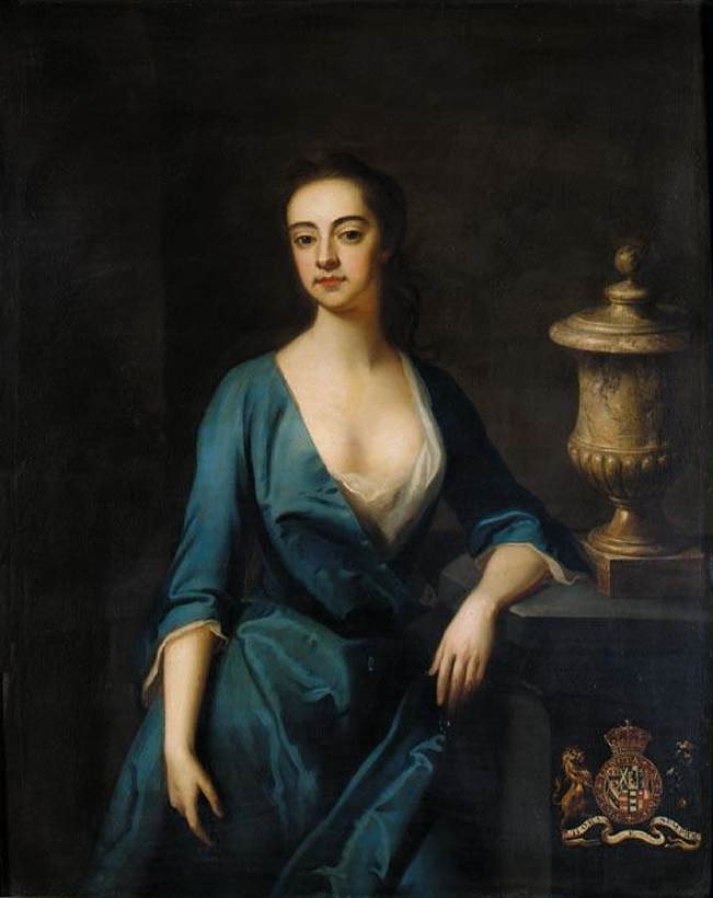 Wikioo.org - The Encyclopedia of Fine Arts - Painting, Artwork by Enoch Seeman The Younger - Portrait of Henrietta Louisa Jeffreys