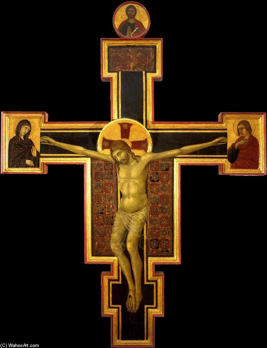 Wikioo.org - The Encyclopedia of Fine Arts - Painting, Artwork by Segna Di Buonaventura - Crucifix