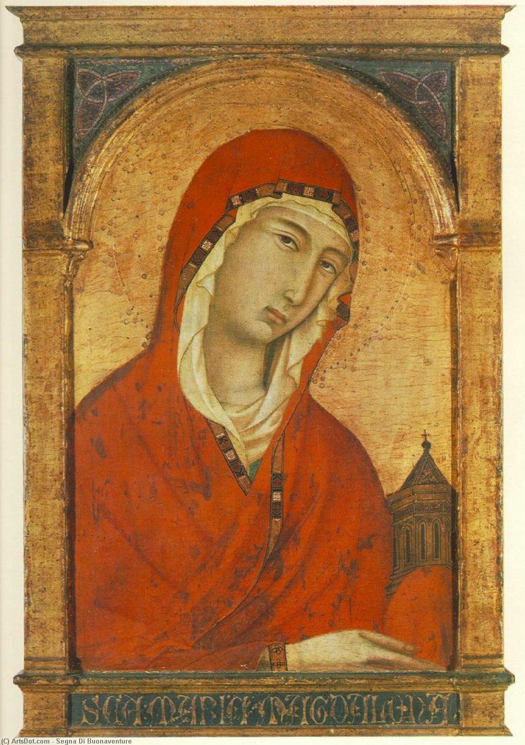Wikioo.org - The Encyclopedia of Fine Arts - Painting, Artwork by Segna Di Buonaventura - St Magdalen