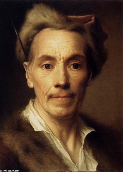 Wikioo.org - The Encyclopedia of Fine Arts - Painting, Artwork by Christian Seybold - Self-Portrait as an Old Man