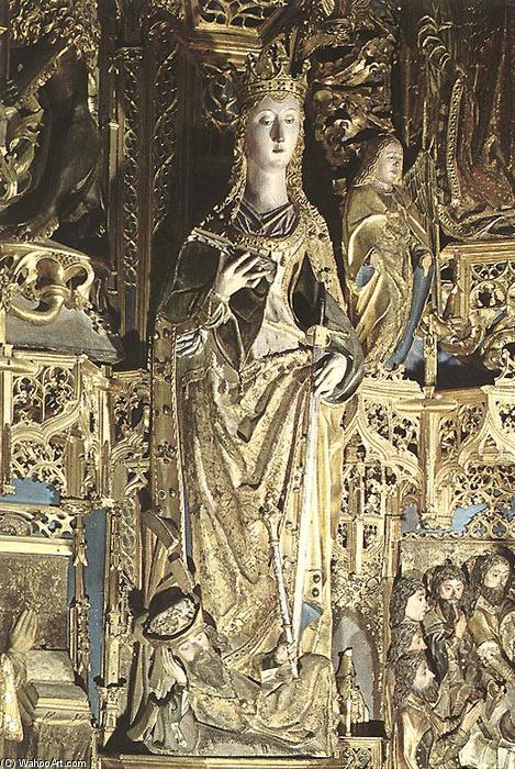 WikiOO.org - Encyclopedia of Fine Arts - Lukisan, Artwork Gil De Siloe - Main Altar (detail)