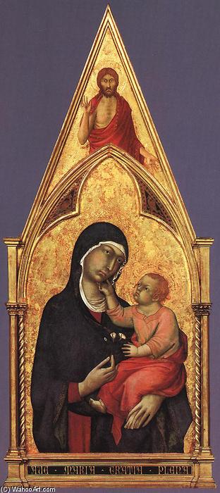 Wikioo.org - The Encyclopedia of Fine Arts - Painting, Artwork by Simone Martini - Boston Polyptych (detail)