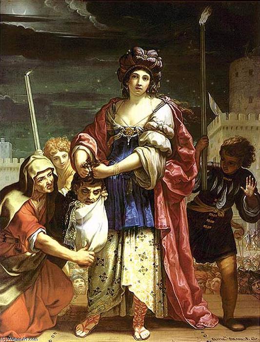 Wikioo.org - The Encyclopedia of Fine Arts - Painting, Artwork by Elisabetta Sirani - Judith with the Head of Holofernes