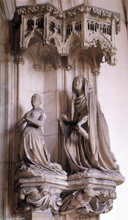 WikiOO.org - אנציקלופדיה לאמנויות יפות - ציור, יצירות אמנות Claus Sluter - Memorial to Philip the Bold (detail)