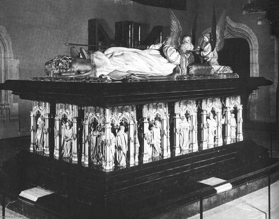WikiOO.org - Енциклопедия за изящни изкуства - Живопис, Произведения на изкуството Claus Sluter - Tomb of Philip the Bold, Duke of Burgundy