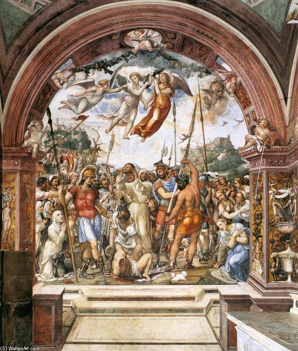 Wikioo.org - The Encyclopedia of Fine Arts - Painting, Artwork by Il Sodoma (Giovanni Antonio Bazzi) - The Beheading of Niccolò di Tuldo