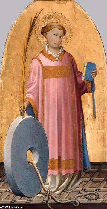 WikiOO.org - Encyclopedia of Fine Arts - Maleri, Artwork Gherardo Di Jacopo Starnina - St Vincent