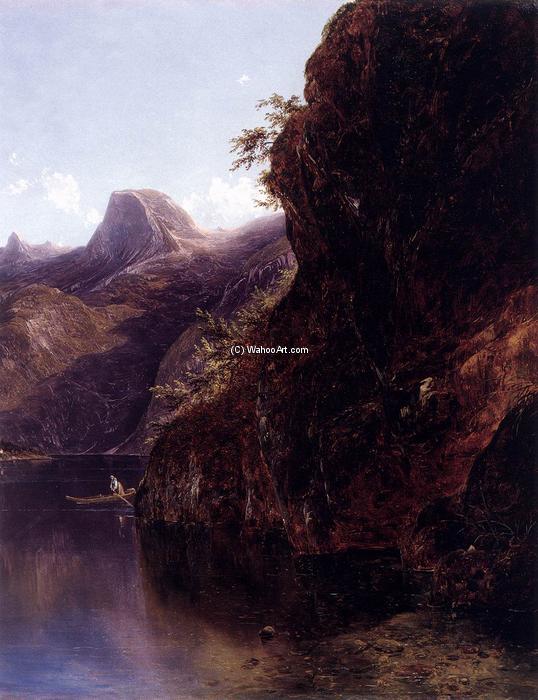 WikiOO.org - Енциклопедія образотворчого мистецтва - Живопис, Картини
 Franz Steinfeld - Dachstein with Lake Hallstatt