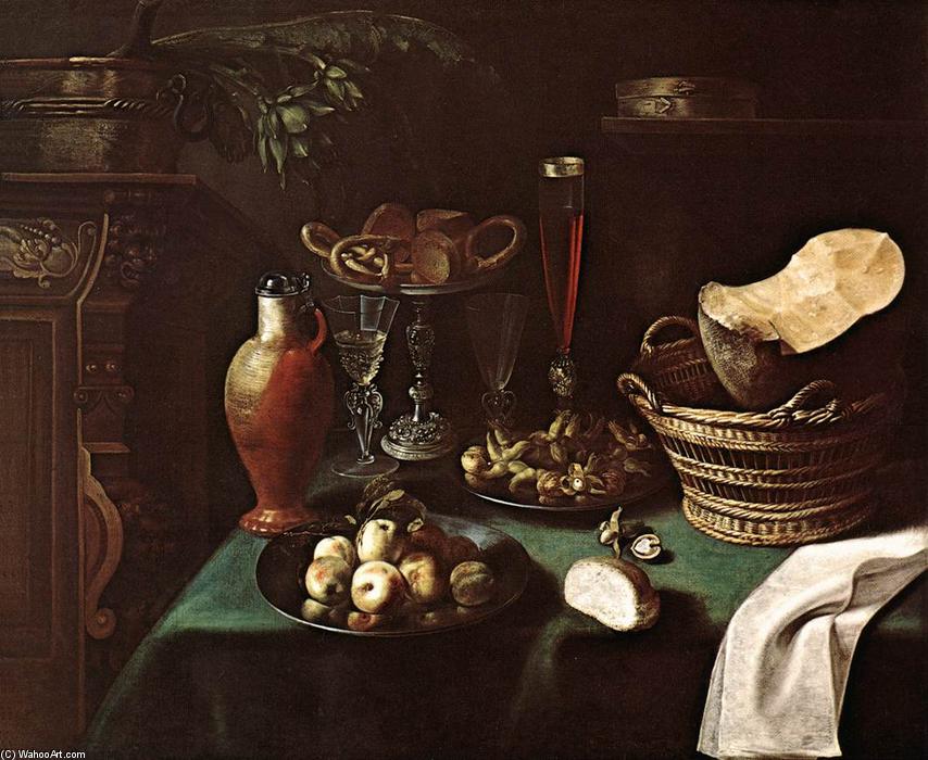 Wikioo.org - The Encyclopedia of Fine Arts - Painting, Artwork by Sébastien Stoskopff - Large Still-Life