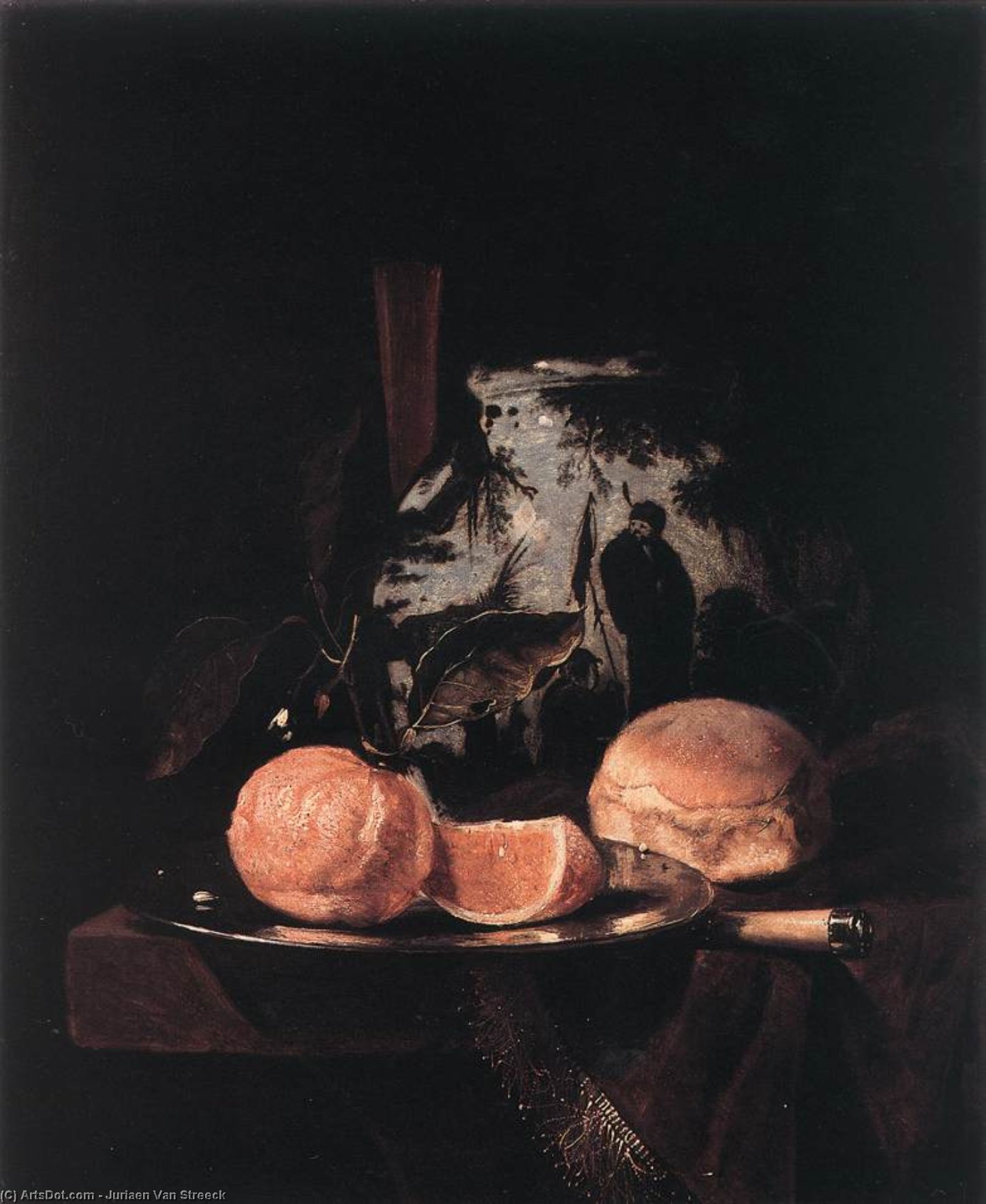 Wikioo.org – L'Enciclopedia delle Belle Arti - Pittura, Opere di Juriaen Van Streeck - natura morta