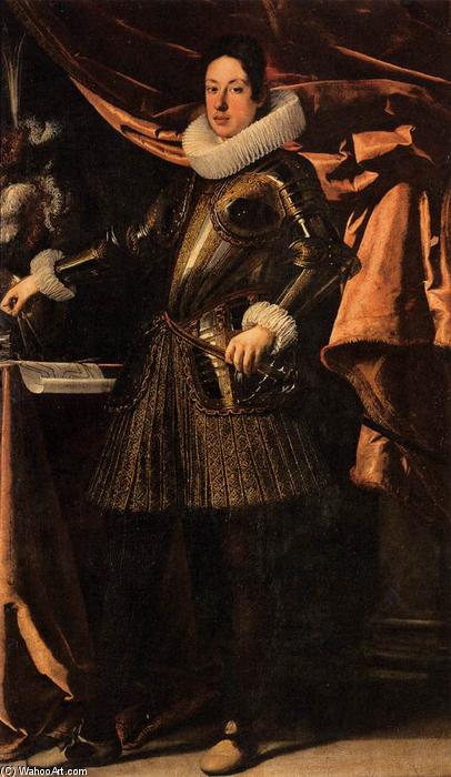 Wikioo.org - The Encyclopedia of Fine Arts - Painting, Artwork by Justus Sustermans - Portrait of Ferdinando II de' Medici