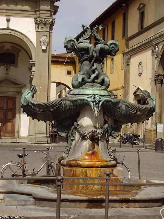 WikiOO.org - Encyclopedia of Fine Arts - Schilderen, Artwork Pietro Tacca - Fountain