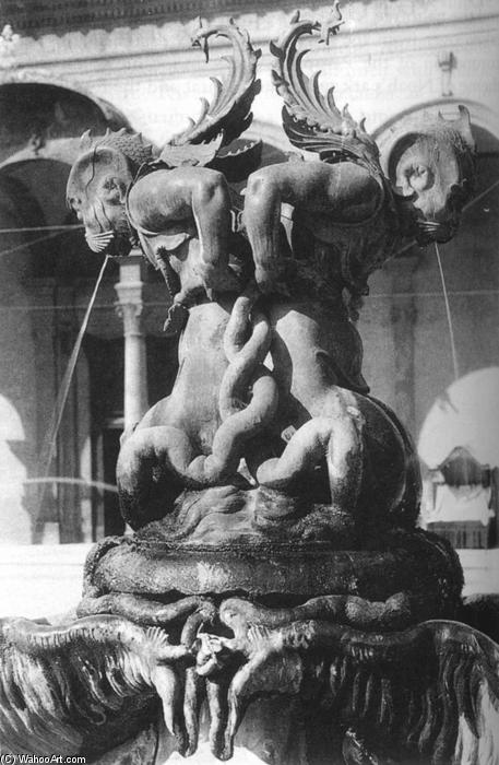 WikiOO.org - Енциклопедия за изящни изкуства - Живопис, Произведения на изкуството Pietro Tacca - Fountain (detail)