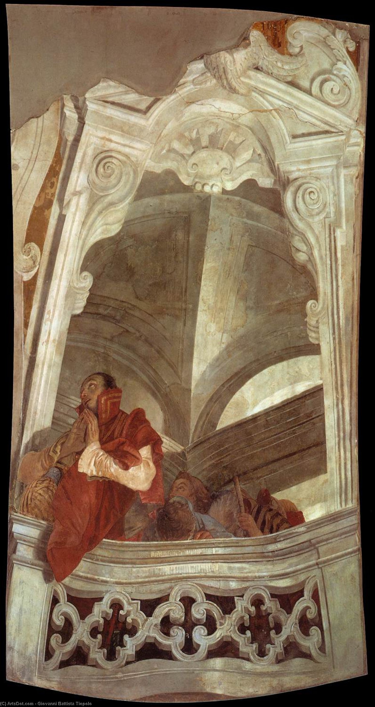 WikiOO.org - Encyclopedia of Fine Arts - Maalaus, taideteos Giovanni Battista Tiepolo - Worshippers