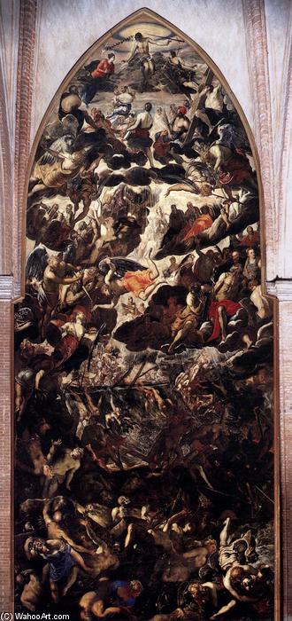 Wikioo.org – L'Enciclopedia delle Belle Arti - Pittura, Opere di Tintoretto (Jacopo Comin) - il Giudizio