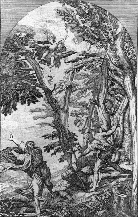 Wikioo.org - Bách khoa toàn thư về mỹ thuật - Vẽ tranh, Tác phẩm nghệ thuật Tiziano Vecellio (Titian) - The Death of St Peter Martyr