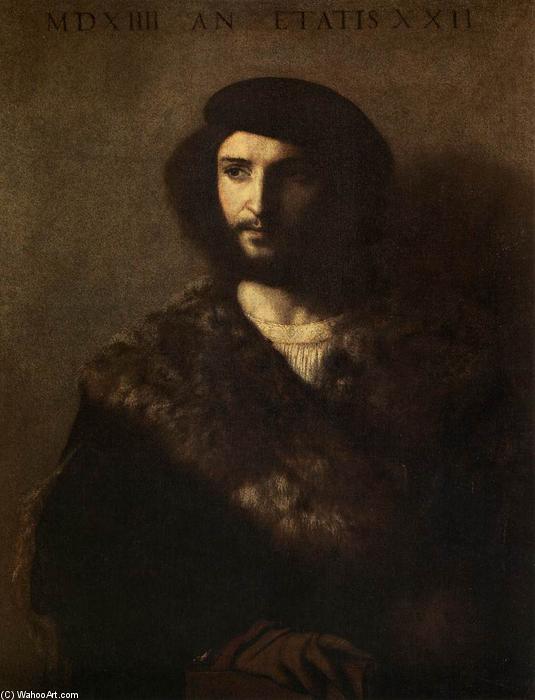 Wikioo.org – La Enciclopedia de las Bellas Artes - Pintura, Obras de arte de Tiziano Vecellio (Titian) - el hombre enfermo
