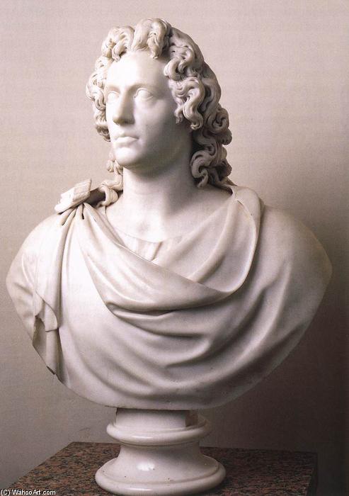 WikiOO.org - Encyclopedia of Fine Arts - Lukisan, Artwork Alexander Trippel - Johann Wolfgang von Goethe
