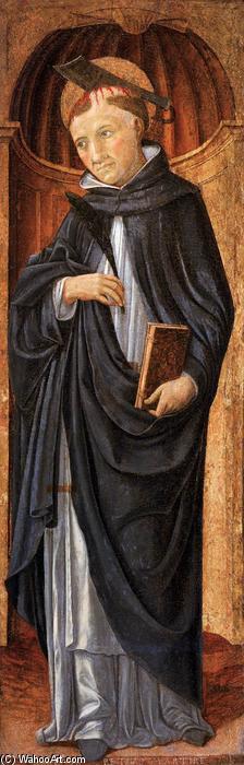 Wikioo.org - สารานุกรมวิจิตรศิลป์ - จิตรกรรม Vecchietta (Francesco Di Giorgio E Di Lorenzo) - St Peter the Martyr