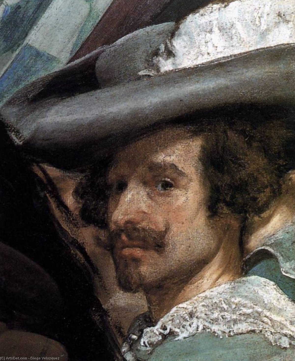 Wikioo.org - The Encyclopedia of Fine Arts - Painting, Artwork by Diego Velazquez - The Surrender of Breda (detail)