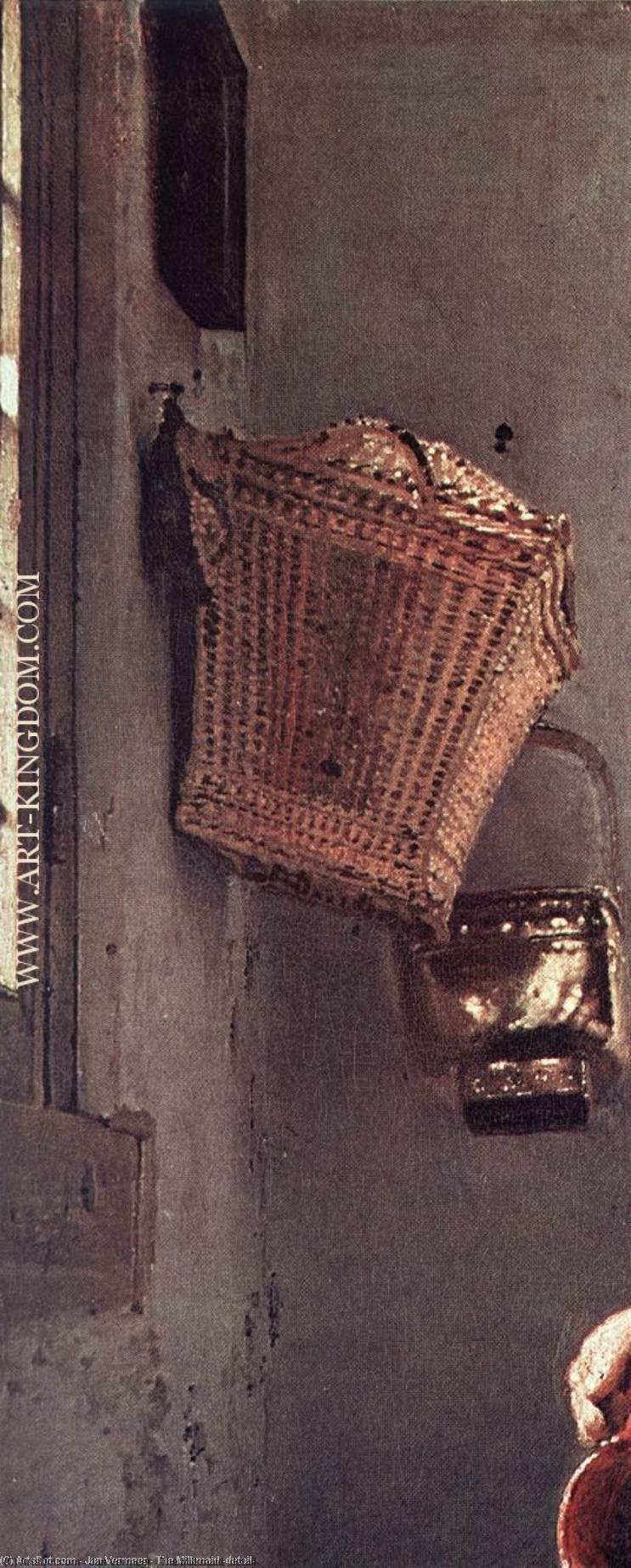 WikiOO.org - 百科事典 - 絵画、アートワーク Jan Vermeer - 牛乳を注ぐ女 詳細