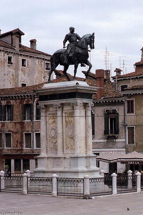 WikiOO.org - Encyclopedia of Fine Arts - Maalaus, taideteos Andrea Del Verrocchio - Equestrian Statue of Colleoni