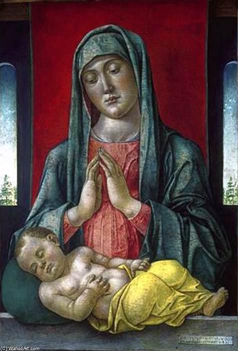 Wikioo.org - The Encyclopedia of Fine Arts - Painting, Artwork by Bartolomeo Vivarini - Madonna and Child