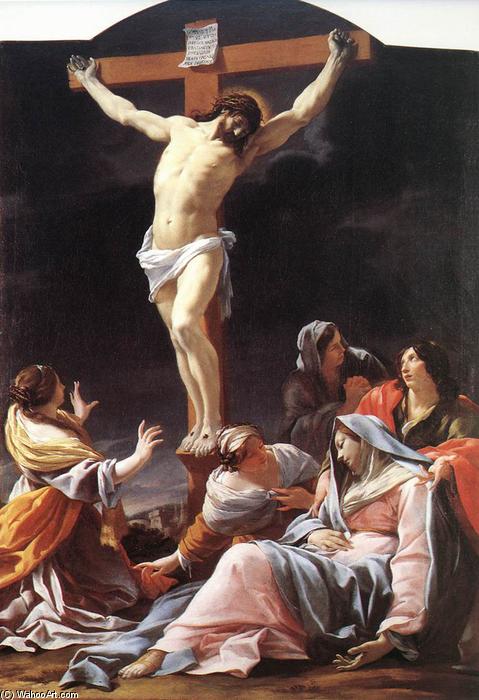 WikiOO.org - Encyclopedia of Fine Arts - Maľba, Artwork Simon Vouet - Crucifixion