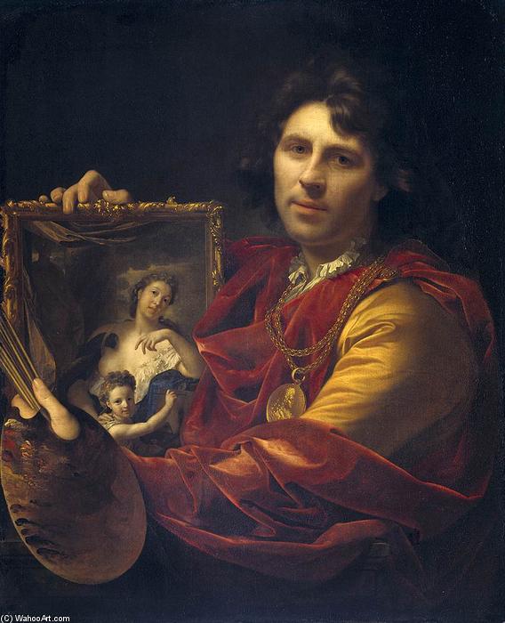 Wikioo.org - The Encyclopedia of Fine Arts - Painting, Artwork by Adriaen Van Der Werff - Self-Portrait