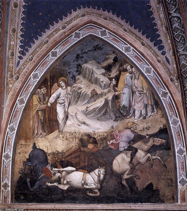WikiOO.org - Encyclopedia of Fine Arts - Maleri, Artwork Jacopo Avanzi - Liberation of the Companions of St James