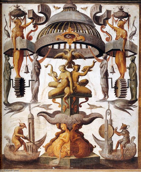 WikiOO.org - Enciclopédia das Belas Artes - Pintura, Arte por Cesare Baglione - Grotesques