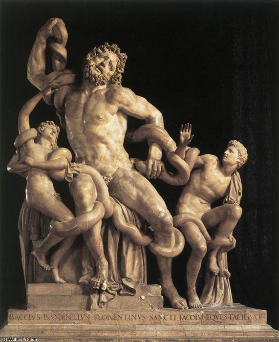 WikiOO.org - Encyclopedia of Fine Arts - Lukisan, Artwork Baccio Bandinelli (Bartolommeo Brandini) - Laocoön