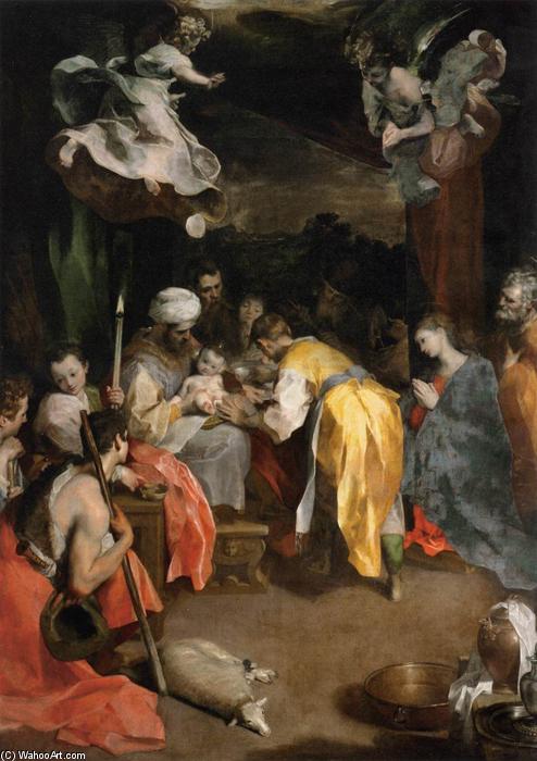 Wikioo.org - The Encyclopedia of Fine Arts - Painting, Artwork by Federico Fiori Barocci - The Circumcision