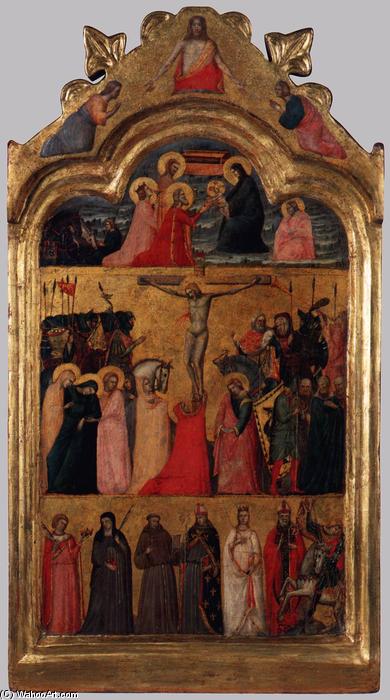 Wikioo.org - The Encyclopedia of Fine Arts - Painting, Artwork by Giovanni Baronzio - Centrepiece of a Polyptych
