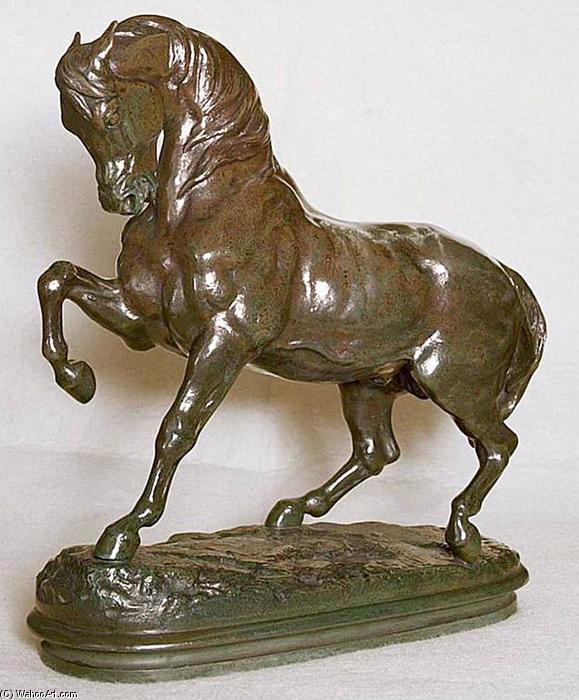Wikioo.org - The Encyclopedia of Fine Arts - Painting, Artwork by Antoine Louis Barye - Cheval Turk