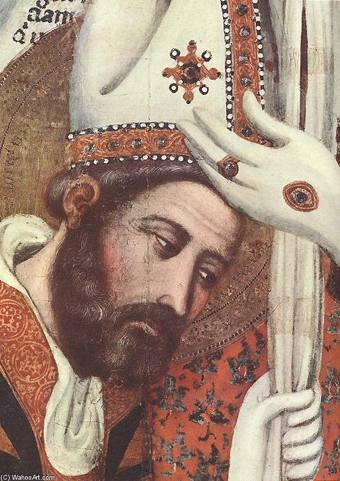 WikiOO.org - Enciklopedija dailės - Tapyba, meno kuriniai Arnau Bassa - The Consecration of St Marcus (detail)