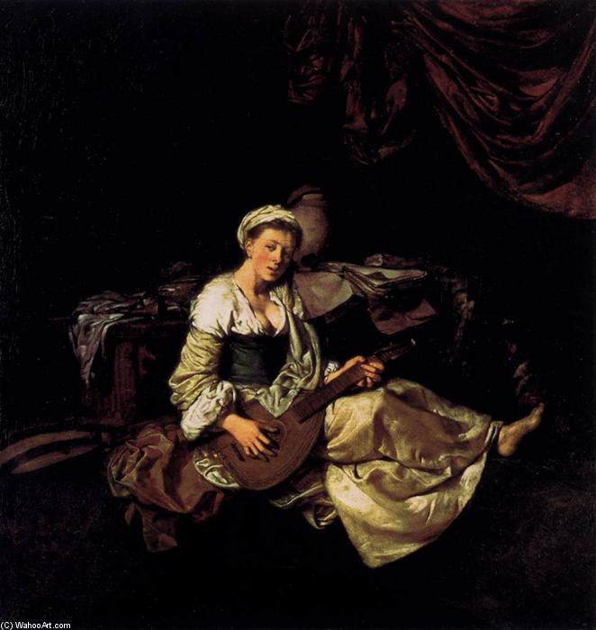 WikiOO.org - Encyclopedia of Fine Arts - Maleri, Artwork Cornelis Pietersz Bega - The Lute Player