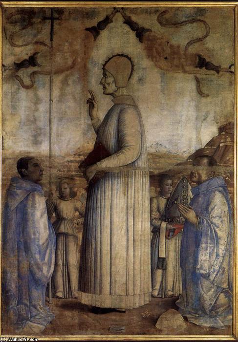 Wikioo.org - สารานุกรมวิจิตรศิลป์ - จิตรกรรม Gentile Bellini - The Blessed Lorenzo Giustiniani