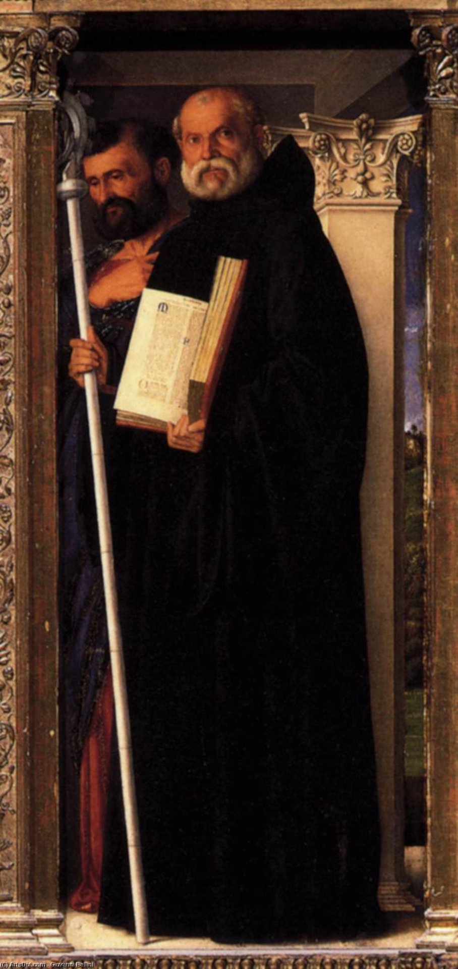 Wikioo.org - The Encyclopedia of Fine Arts - Painting, Artwork by Giovanni Bellini - Frari Triptych (detail) (17)