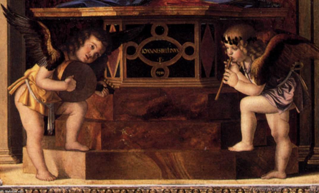 Wikioo.org – L'Enciclopedia delle Belle Arti - Pittura, Opere di Giovanni Bellini - Frari Trittico (detail) (18)