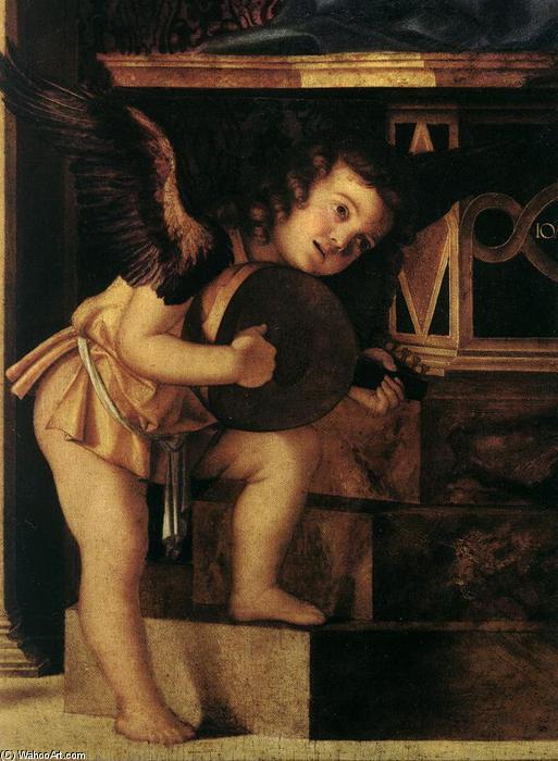 Wikioo.org – L'Encyclopédie des Beaux Arts - Peinture, Oeuvre de Giovanni Bellini - Frari Triptyque (détail) (19)