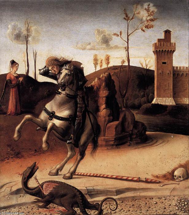 WikiOO.org - Enciklopedija dailės - Tapyba, meno kuriniai Giovanni Bellini - Pesaro Altarpiece (predella)